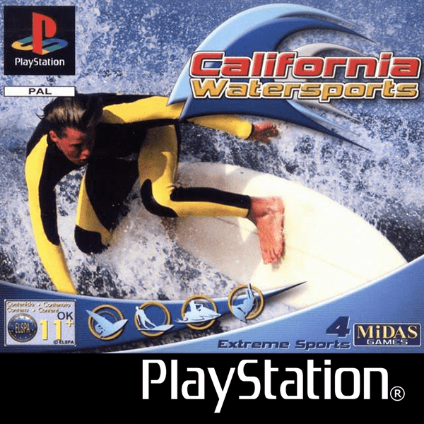 California Watersports box art for Playstation